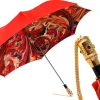 Online Il Marchesato Abstract Red Radiance: Exclusive Umbrella with Abstract Design in Red