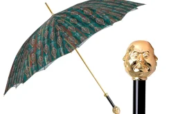 Online Il Marchesato Artistic Paisley Umbrella with Luxurious "The Four Noble Truths" Handl