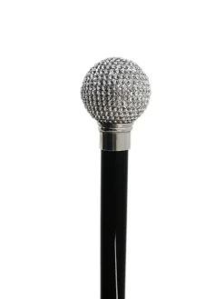Outlet Il Marchesato Bastone con Sfera tempestata di cristalli Swarovski