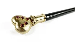 New Il Marchesato Bastone da collezione con cuore dorato 24K