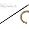 Sale Il Marchesato Bastone da collezione con cristalli Acquamarina