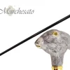 Best Il Marchesato Bastone da collezione Lepre Smaltata a mano