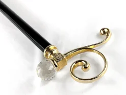 Hot Il Marchesato Bastone da passeggio da collezione bello con cristallo Swarovski