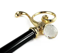 Hot Il Marchesato Bastone da passeggio da collezione bello con cristallo Swarovski