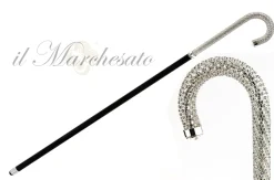 Discount Il Marchesato Bastone da passeggio di lusso con centinaia di Cristalli