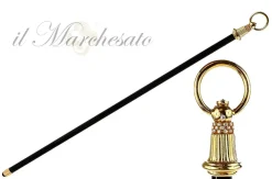 Sale Il Marchesato Bastone da passeggio di lusso con impugnatura a campana
