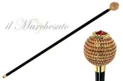 Discount Il Marchesato Bastone da passeggio ingioiellato di lusso