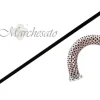 New Il Marchesato Bastone da passeggio luminoso - Cristalli Siam su ottone