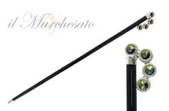 Clearance Il Marchesato Bastone di lusso con cristalli multicolore