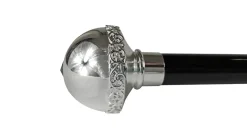 Online Il Marchesato Bastone elegante con pomolo placcato argento