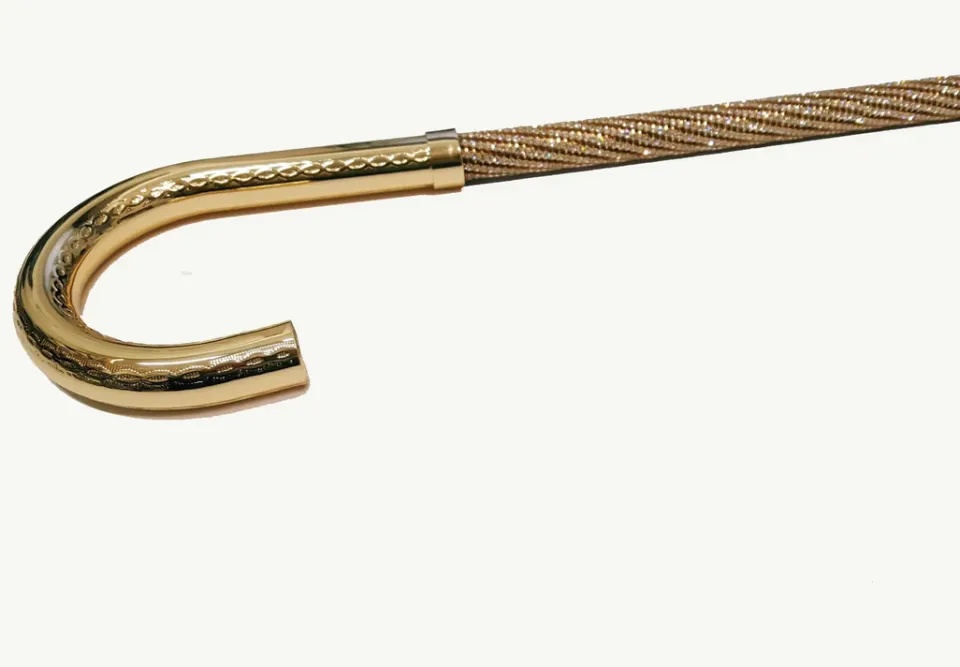 Clearance Il Marchesato Bastone lussuoso tempestato di Swarovski Elements