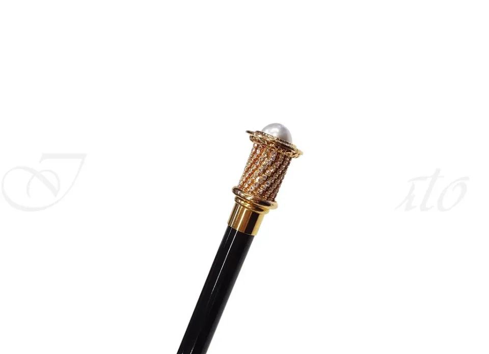 Discount Il Marchesato Bastoni da passeggio pregiato - Manopola con cristalli Swarovski incas