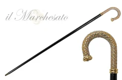 New Il Marchesato Bastoni di lusso con centinaia di cristalli Acquamarine