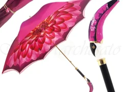 Fashion Il Marchesato Beautifull ombrello di tucano di baldacchino doppio in una fucsia di pendenza lussuosa ombrello alla moda