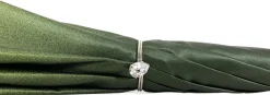 New Il Marchesato Bellissima Ombrella da donna rossa con ombrello di lusso di qualità alta di design di pavone stampato