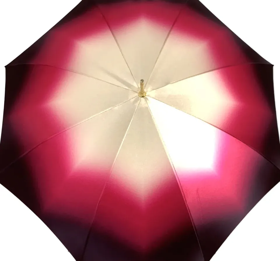 Hot Il Marchesato Bellissimo ombrello doppio tessuto - Design esclusivo con aironi