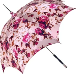 Outlet Il Marchesato Bellissimo parasole rosa fiorito