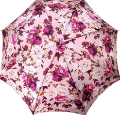 Outlet Il Marchesato Bellissimo parasole rosa fiorito