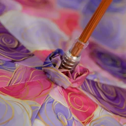 Discount Il Marchesato Blushing Elegance: Pink Umbrella with Delicate Floral Accents
