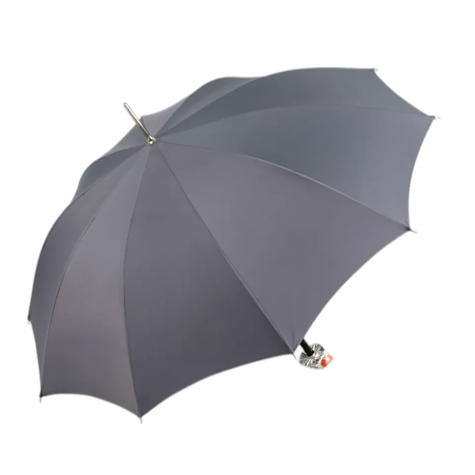 Sale Il Marchesato Carnival of Shadows: Grey Umbrella with Intricate Clown Handle