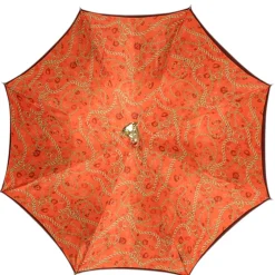 Best Il Marchesato Chic Companion: Red Umbrella with Gold Chihuahua Handle