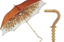 Fashion Il Marchesato Classico ombrello fantasia con manico meraviglioso