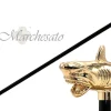 Best Il Marchesato Collezione limitata - Squalo dorato - Bastone da passeggio