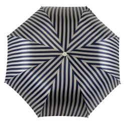Clearance Il Marchesato Collezione pieghevole da uomo a righe grigio e blu