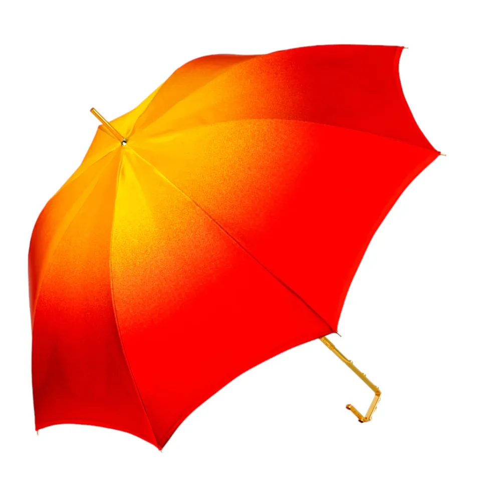 Sale Il Marchesato Colorful Handcrafted Umbrella with Flower, Made in Italy