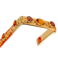 Sale Il Marchesato Colorful Handcrafted Umbrella with Flower, Made in Italy