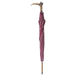 New Il Marchesato Corno di cervo su canna di legno di faggio svasato