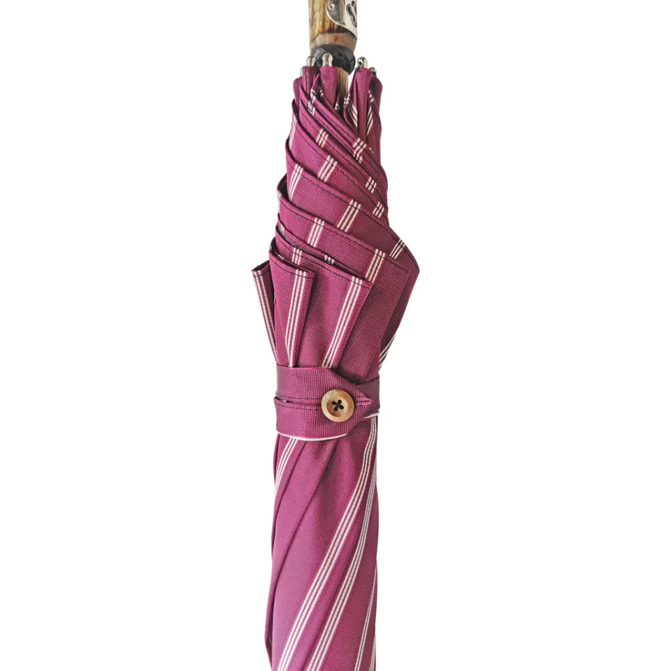 New Il Marchesato Corno di cervo su canna di legno di faggio svasato