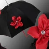 Fashion Il Marchesato Creazione con fiore rosso e Swarovski