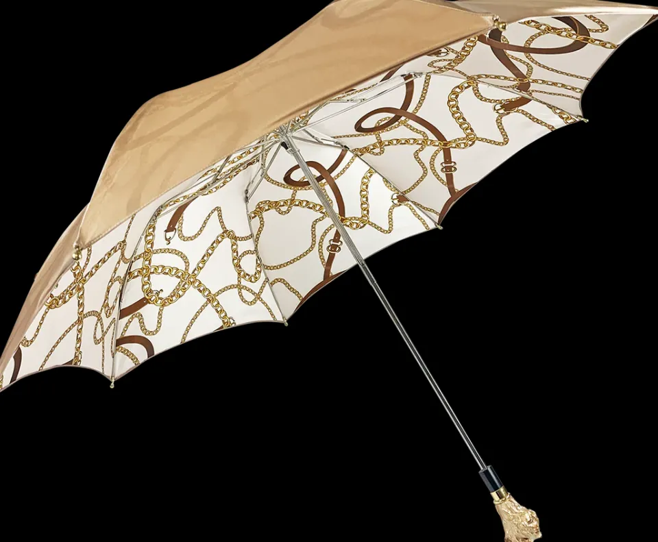 Hot Il Marchesato Crema elegante con cane smaltato