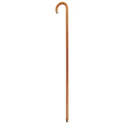 Fashion Il Marchesato Crook Walking Cane Encrust di cristalli arancioni
