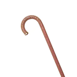 Discount Il Marchesato Crook Walking Cane Encrust di cristalli di ametista