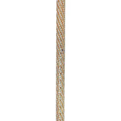 Hot Il Marchesato Crook Walking Cane Encrust di cristalli di acquamarina