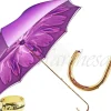 Sale Il Marchesato Dahlia Purple Double Canopy - Ombrello da donna di lusso ilMarchesato stilista italiano