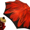 New Il Marchesato Dalia rossa - Ombrello da donna di lusso