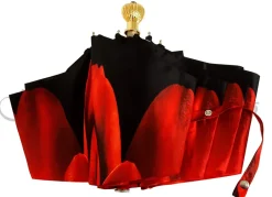 New Il Marchesato Dalia rossa - Ombrello da donna di lusso