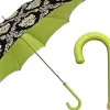 New Il Marchesato Damasco nero alla moda con verde fantastico