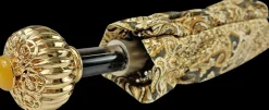 Sale Il Marchesato Design crema paisley con pietra gialla