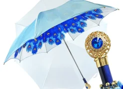 Best Il Marchesato Design esclusivo del pavone con cristalli di zaffiro