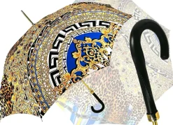 Fashion Il Marchesato Disegno Geometrico - ombrello esclusivo leopardato