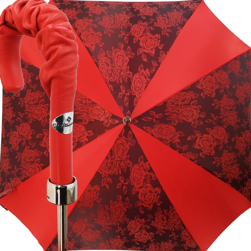 Clearance Il Marchesato Donne di Cool Red Square Umbrella in Moda le signore Umbrella da marchesato