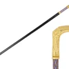 Discount Il Marchesato Elegant Italian Craftsmanship: Luxury Walking Cane with 24K Gold Plati