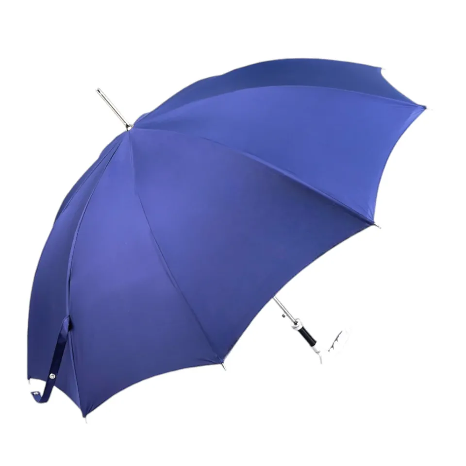 Fashion Il Marchesato Elegant men's umbrella with silverplated 925 handle