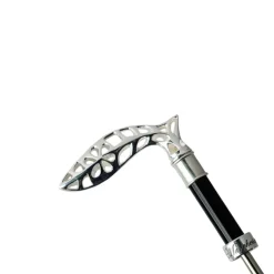 Fashion Il Marchesato Elegant men's umbrella with silverplated 925 handle