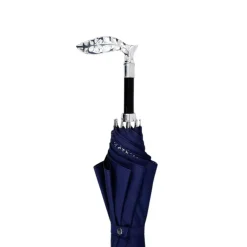 Fashion Il Marchesato Elegant men's umbrella with silverplated 925 handle