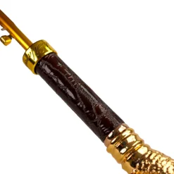 Hot Il Marchesato Elegant Tobacco Umbrella with Gold Ram